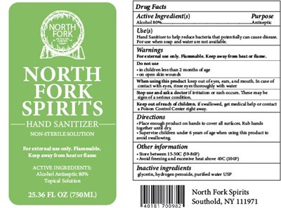 Front &amp; Back (Hand Sanitzer Labels)